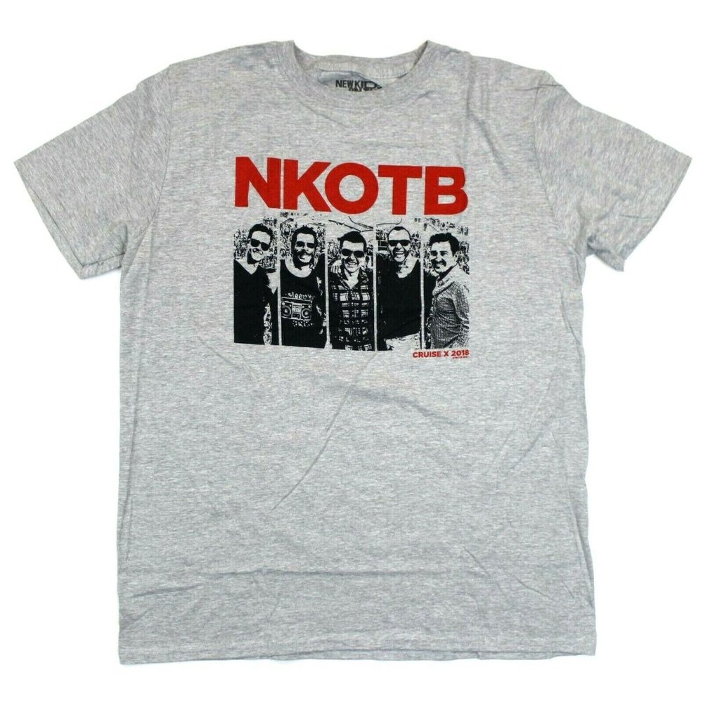 New Kids On The Block 2018 Cruise X Photo Tee 2XL - Picture 1 of 4